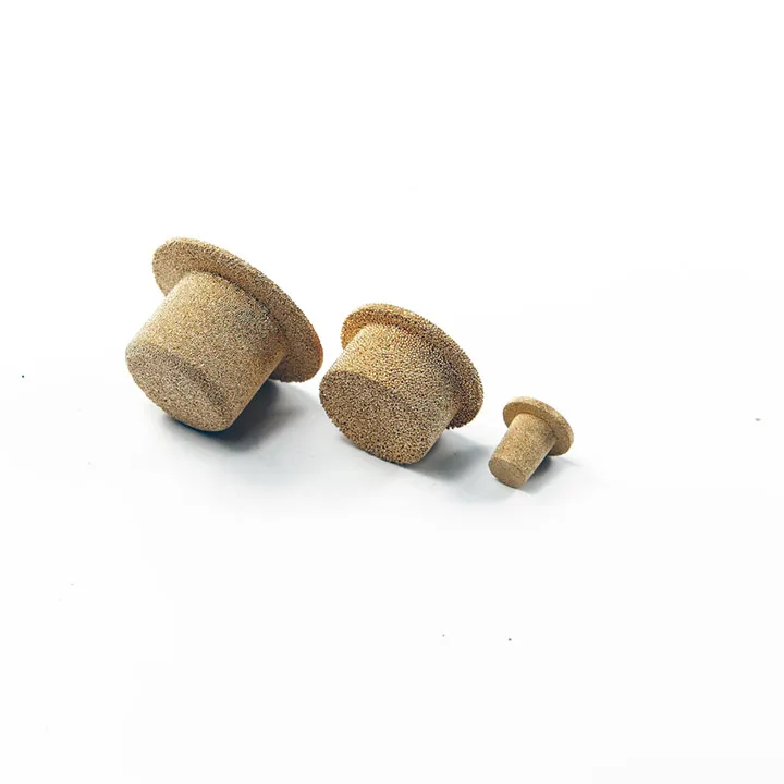 BRONZE FILTER CAP 4.34X7.137X19.05 35MICRON  DLP202210338 Sintered Metal Powder Filter - BRONZE FILTER CAP 4.34X7.137X19.05 35MICRON 