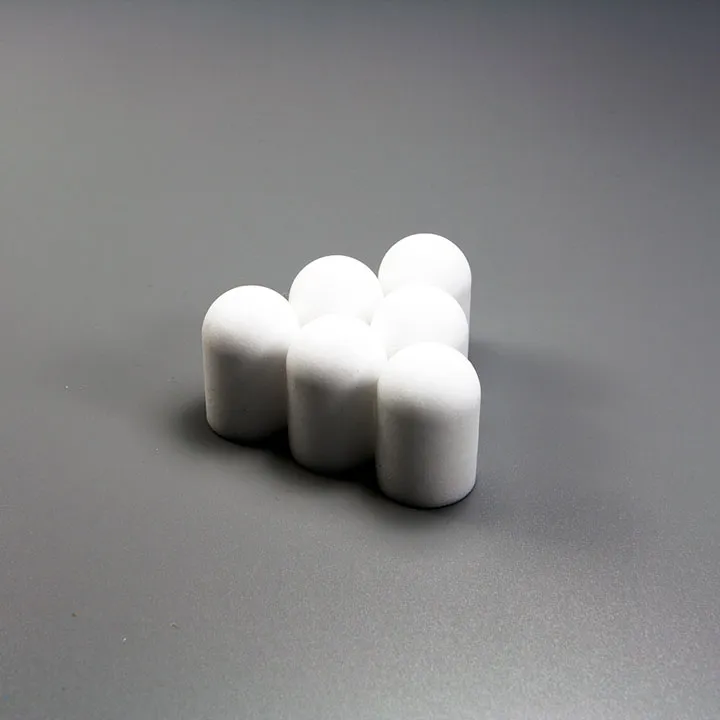 Sintered Polyethylene Cap Filter – 25µm Porous Media sintered plastic filter - SINTERED PE FILTER CAP 3.8X9.4X28 25MICRON