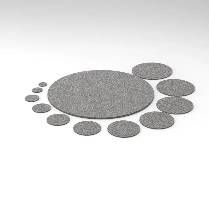 SINTERED STAINLESS STEEL AISI316L FILTER DISC 50X6.7 7MICRON