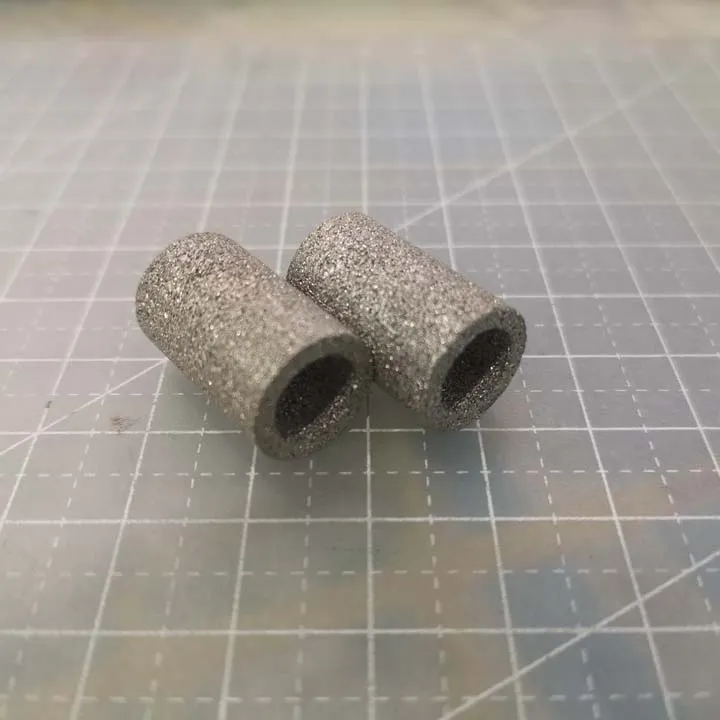  sintered porous metal filter element - STEEL FILTER CARTRIDGE 14X18X45 10MICRON