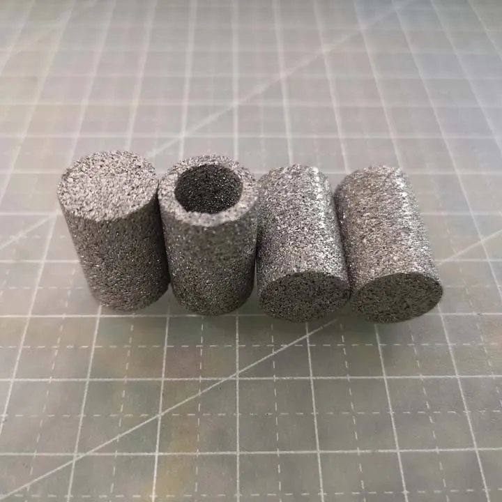 STEEL FILTER CAP 5.5X17.78X30 100MICRON