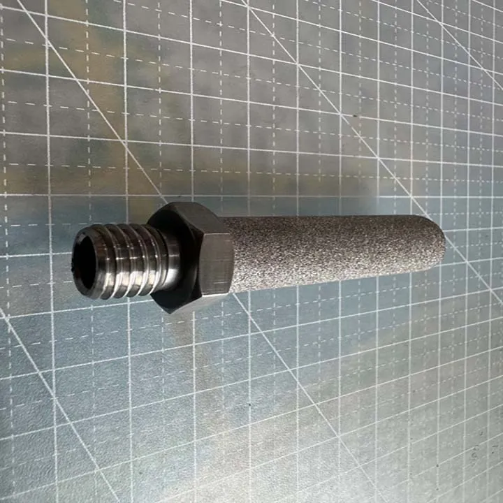  sintered porous metal filter - STEEL FILTER CARTRIDGE 6X20 30MICRON