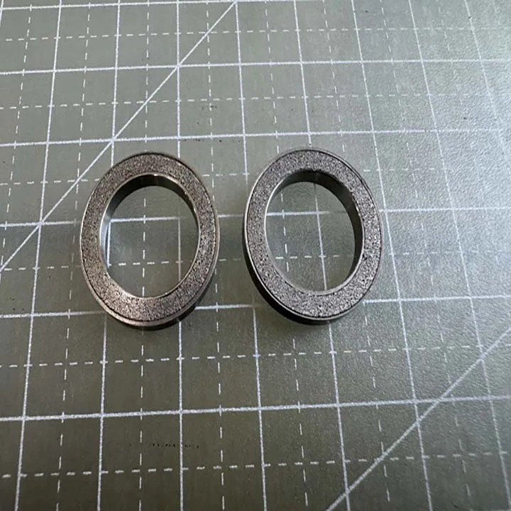  stainless steel cone filter - SINTERED STAINLESS STEEL 316L RING FILTER 30X47X2 0.5MICRON