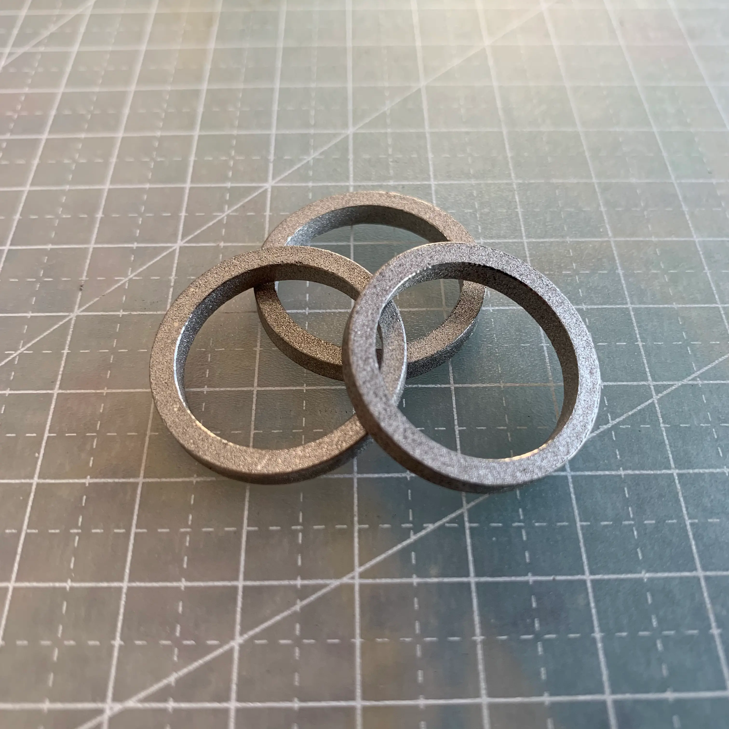 SINTERED STAINLESS STEEL 316L RING FILTER 3X46X2 10MICRON